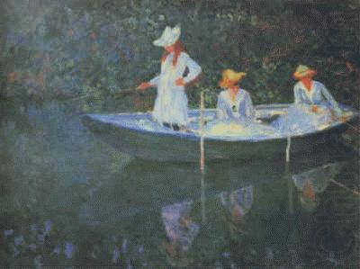 In the Norvegienne, Claude Monet